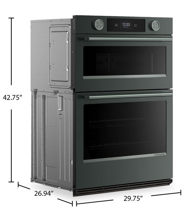 KitchenAid 30“ Smart Electric Combo Wall Oven – Juniper - KOEC730SJP