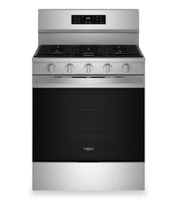 Whirlpool 5 Cu. Ft. Gas Range with Air Fry and Self-Clean - Stainless Steel - WFGS5030RZ 