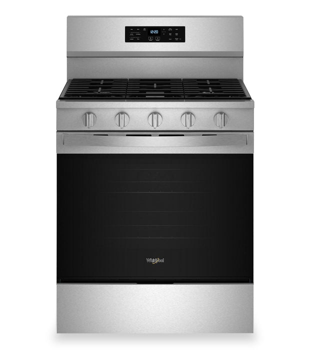 Whirlpool 5 Cu. Ft. Gas Range with Air Fry and Self-Clean - Stainless Steel - WFGS5030RZ
