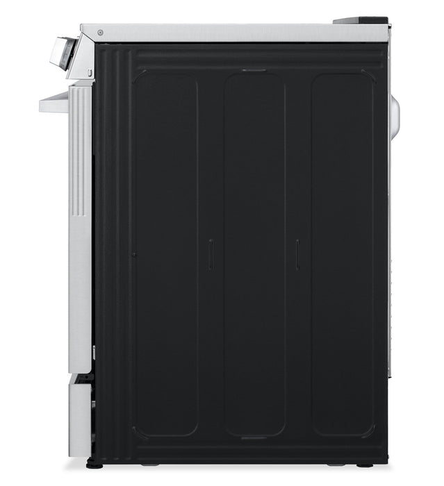 LG 6.3 Cu. Ft. Smart Electric Range with Air Fry – Fingerprint Resistant Stainless Steel - LSEL6335XE 
