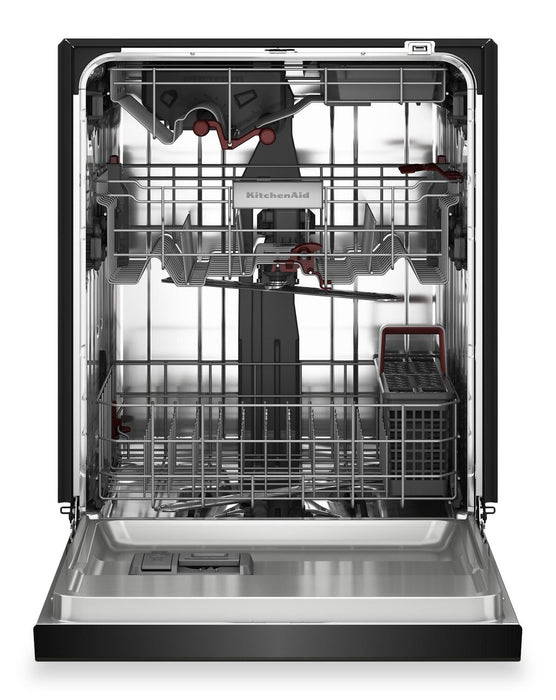 KitchenAid 24\" 44 dBA Dishwasher with 360° Max Jets™ Third Rack - Black Ore - KDFS424SBE