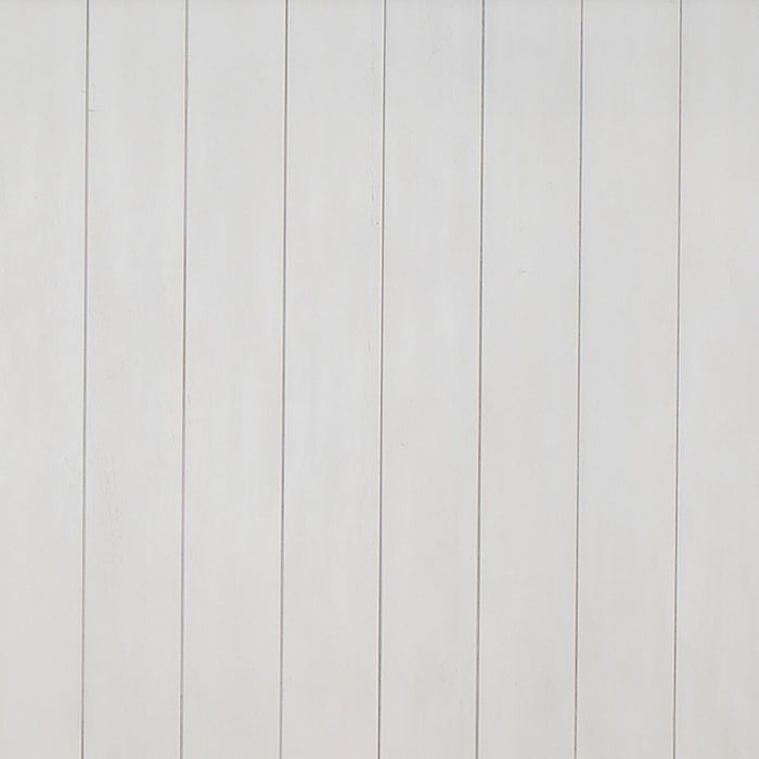 Baron 114\" Rustic 4-Piece Pine Entertainment Centre with Storage and Cable Management for TVs up to 70” - Alabaster