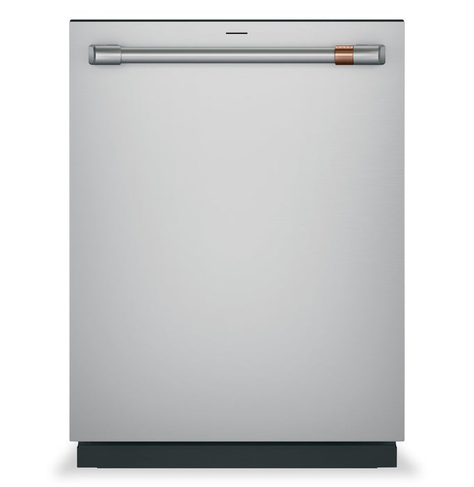 Café 24\" 39 dBA Smart Top-Control CustomFit Dishwasher with Third Rack - Stainless Steel - CDT888P2VS1