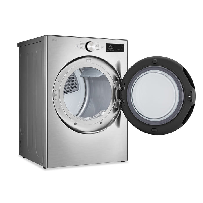 LG 7.4 Cu. Ft. Smart Front-Load Electric Dryer with AI Sensory Dry - Graphite Steel -  DLEX5800V