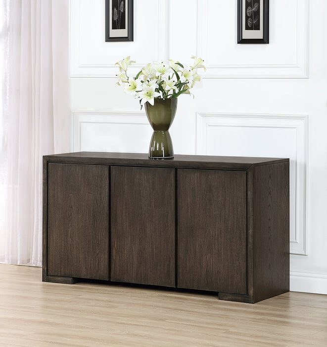 Zelda Dining Sever with Storage, 60\"W - Espresso Brown