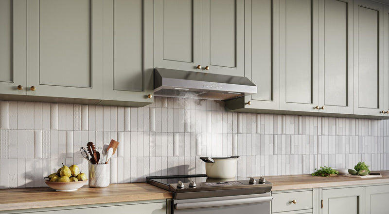 Broan GLA3 Series 36\" Under-Cabinet Range Hood – Stainless Steel - GLA3304SS