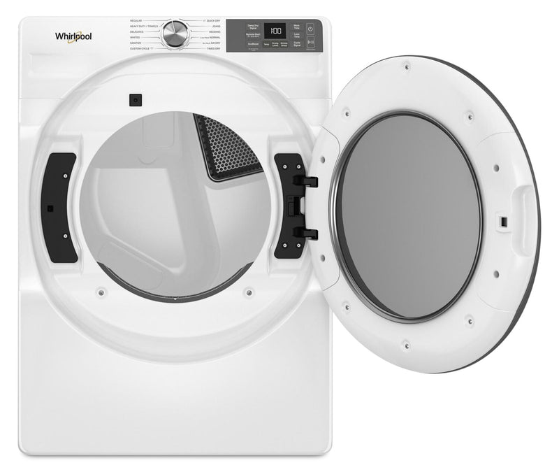 Whirlpool 7.4 Cu. Ft. Smart Gas Dryer with Wrinkle Shield™ - White - WGD5720RW