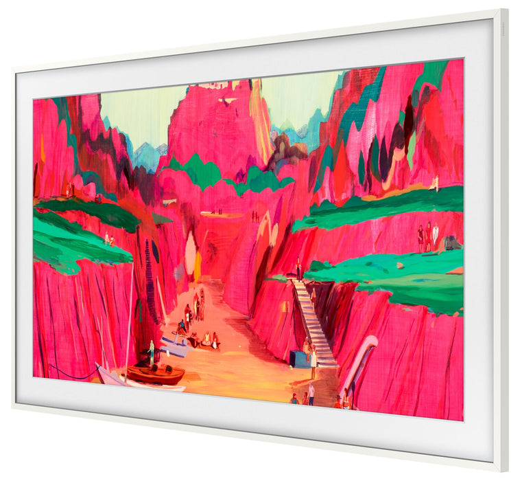 Samsung Customizable Bezel for 85\" The Frame Pro TV - Modern White
