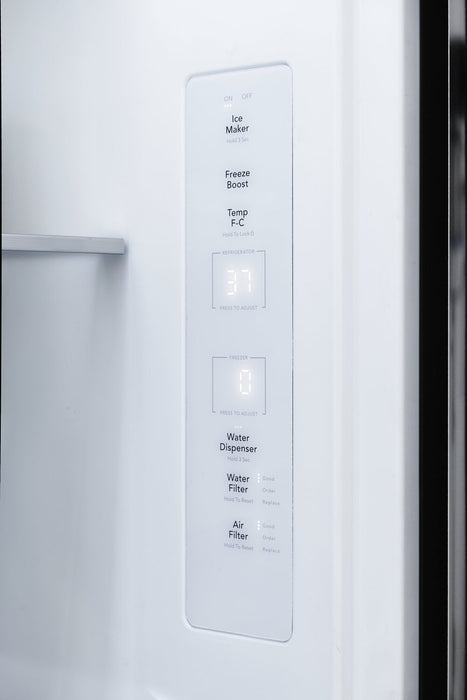 Frigidaire Gallery 30\" 20 Cu. Ft. Standard-Depth French-Door Refrigerator - Smudge-Proof® Stainless Steel - GRFN2023AF