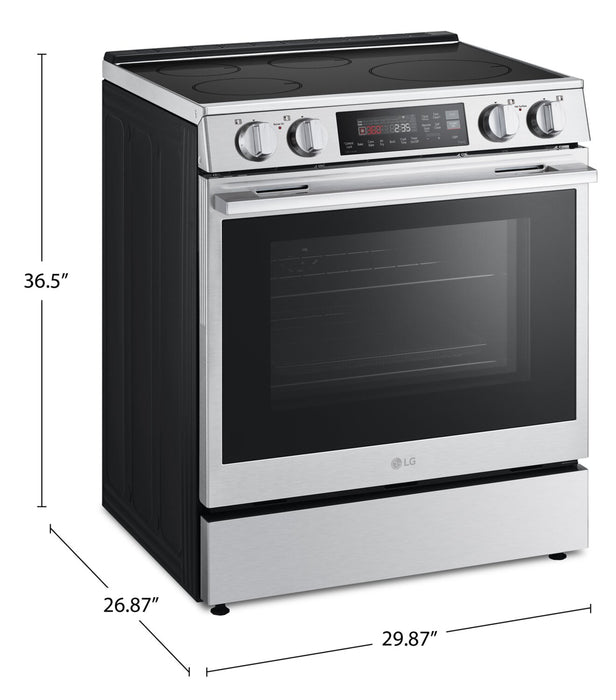 LG 6.3 Cu. Ft. Smart Induction Slide-In Range with Air Fry - LSIL6334XE