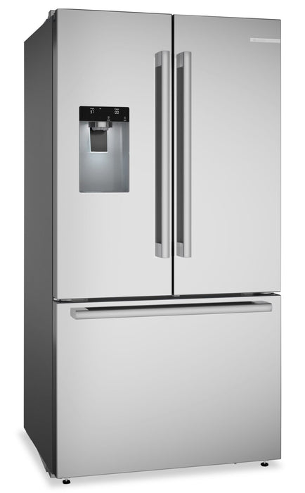 Bosch 500 Series 36\" 26 Cu. Ft. French-Door Refrigerator - Stainless Steel - B36FD52SNS