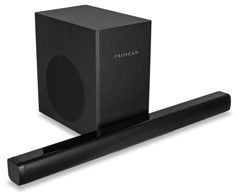 Proscan 2.1 CH Bluetooth Soundbar with Wireless Subwoofer (PSB446)