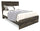 ["Riley Panel Bed with Headboard & Frame for Kids, Made in Canada, Grey - Full Size"]