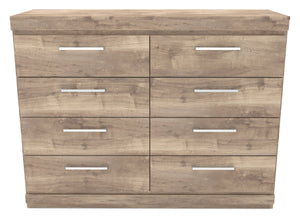 Oakley Bedroom 8-Drawer Dresser, 49