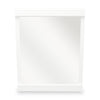 ["Riley Bedroom Dresser Mirror, Made in Canada - White"]
