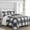 Henrick 3-Piece King Sherpa Comforter Set – Grey