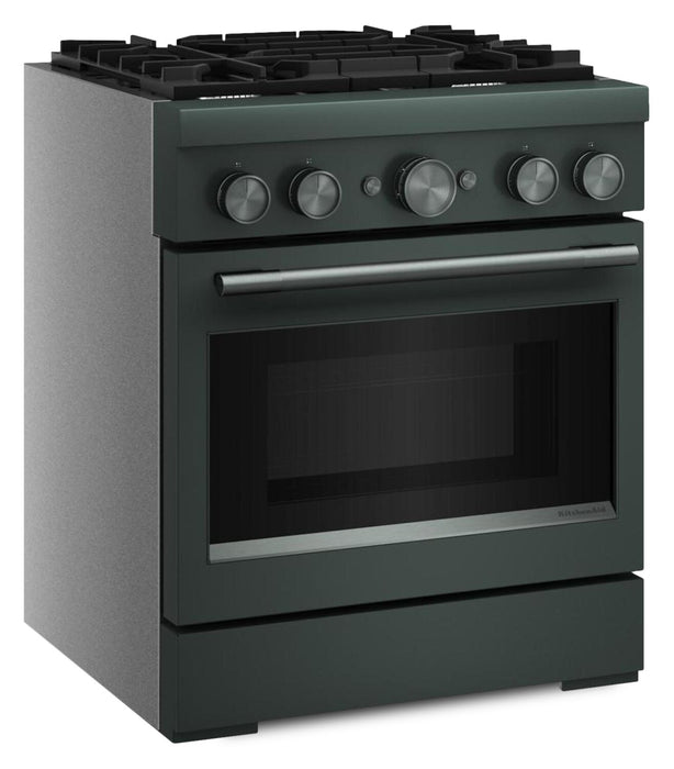 KitchenAid 4.1 Cu. Ft. Dual Fuel Range with No Preheat Air Fry Mode – Juniper - KFDS930SJP