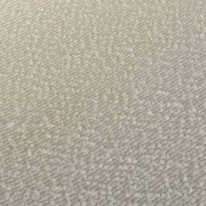 Joss Dining Chair with Polyester Fabric, Metal - White