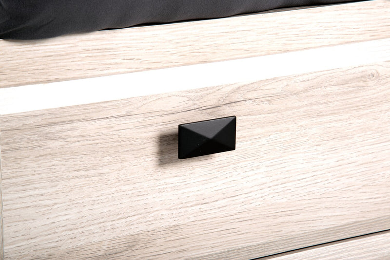 Yorkdale 6pc Bedroom Set with Panel Bed, Dresser, Mirror & Nightstand, White - Queen Size