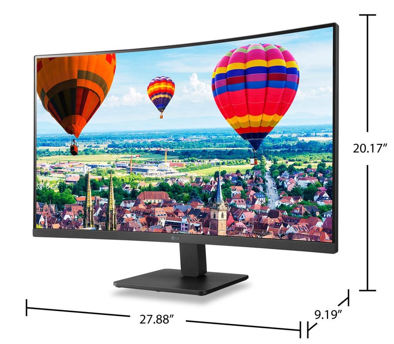 LG\" 31.5\" Full HD 100Hz 5ms (GtG) AMD FreeSync Curved Monitor (32MR51CS-B) 