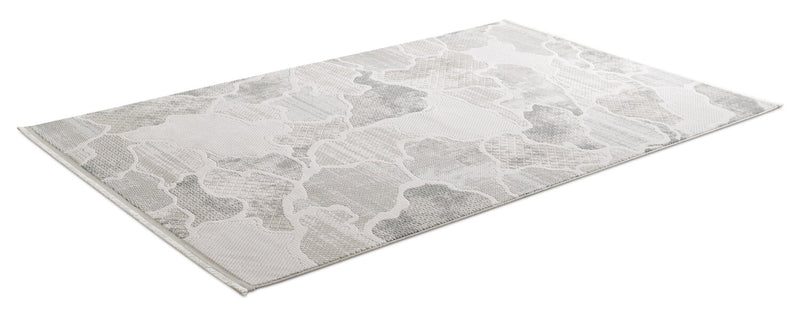 Cove Waves Grey Area Rug - 7'11\" x 10'10\"