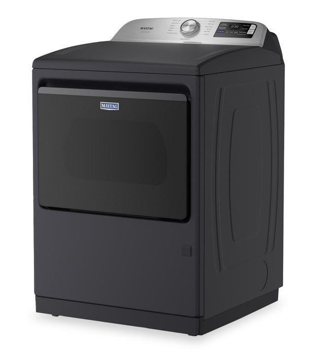 Maytag 6.0 Cu. Ft. Pet Pro Smart Top-Load Washer and 7.4 Cu. Ft. Electric Dryer – Midnight Steel 