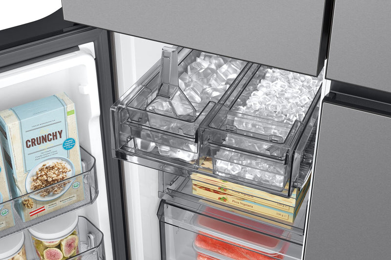 Samsung 36\" 29 Cu. Ft. Bespoke 4-Door Flex™ with Beverage Center™ Refrigerator - Stainless Steel - RF29DB9600QLAA