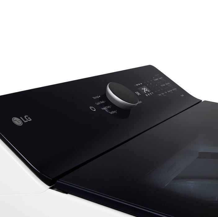 LG 6.3 Cu. Ft. Smart Top-Load High-Efficiency Washer - White - WT8400CW