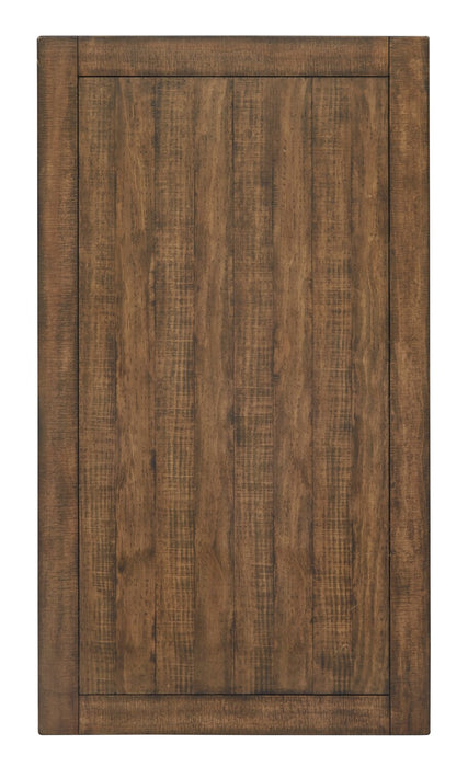  Hanson 50” Traditional Pine Coffee Table with Storage and Casters - Toasted Nutmeg