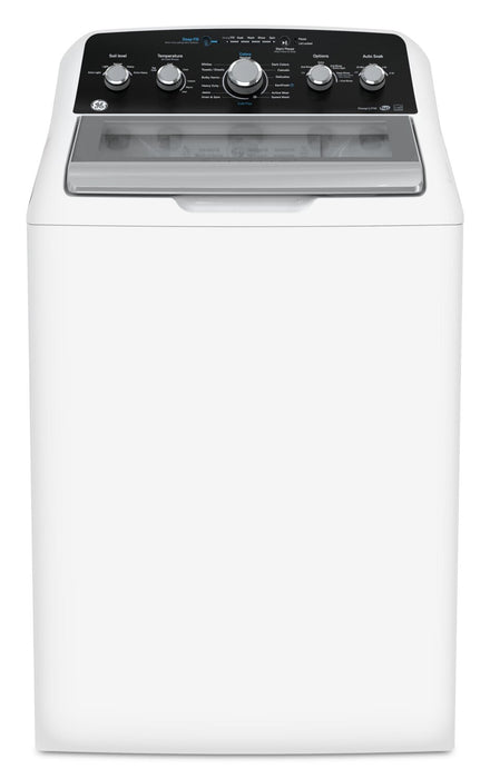 GE 4.9 Cu. Ft. Top Load Agitator Washer - White - GTW491BMRWS