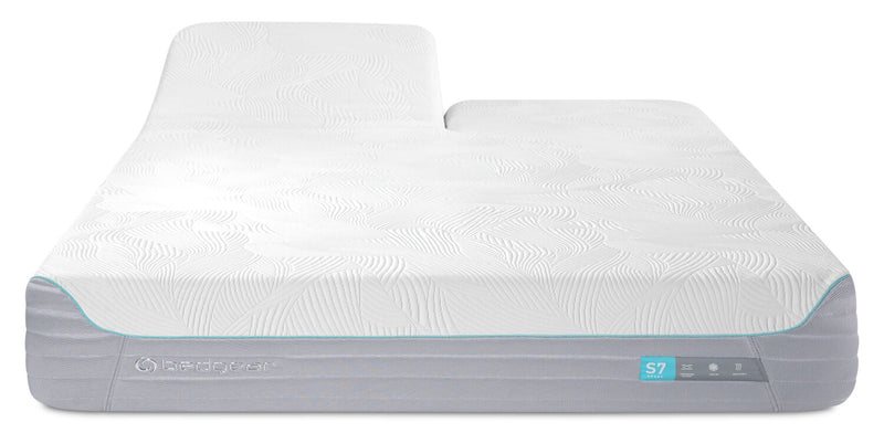 BEDGEAR S7 Split Head Smooth Top Plush King Mattress