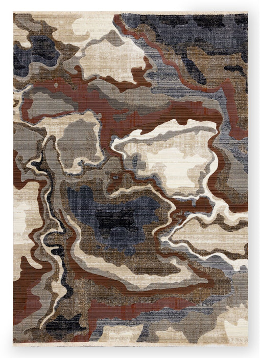 Janey Multi-Colour Area Rug - 7'10\" x 10'2\"