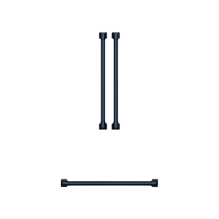 Thor Kitchen Handle and Knob Set for 30” Refrigerator in Gun Metal Blue - CKA-RF3017-BLU