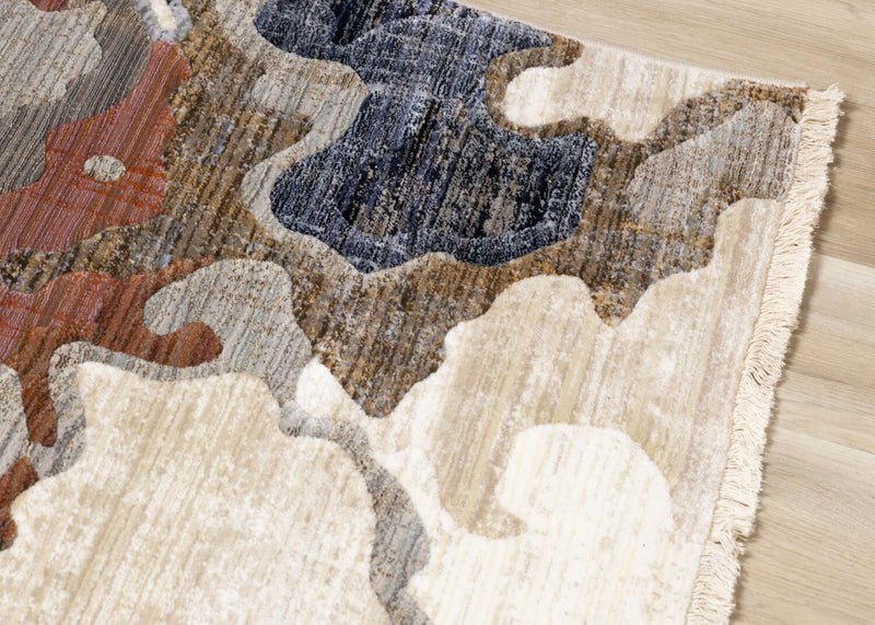 Janey Multi-Colour Area Rug - 7'10\" x 10'2\"