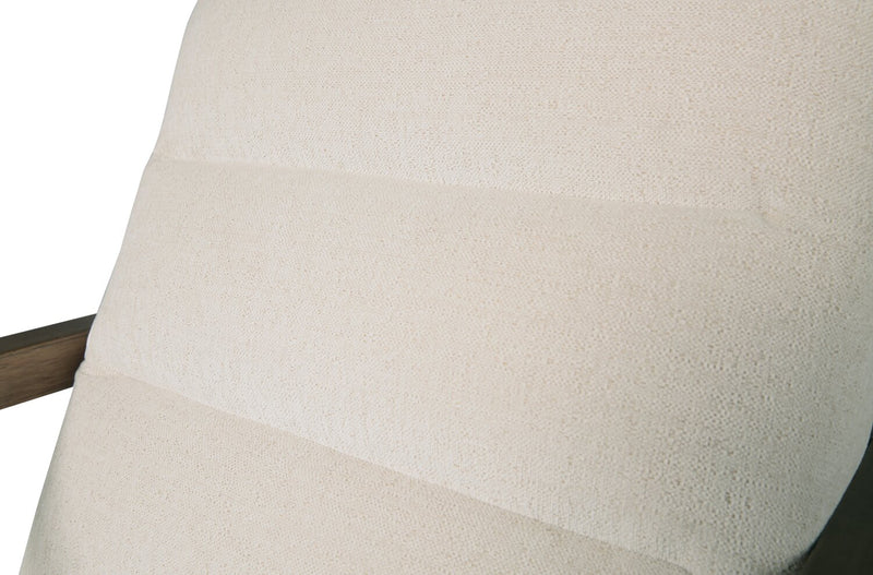 Cove 28\" Chenille Fabric Accent Chair – Linen