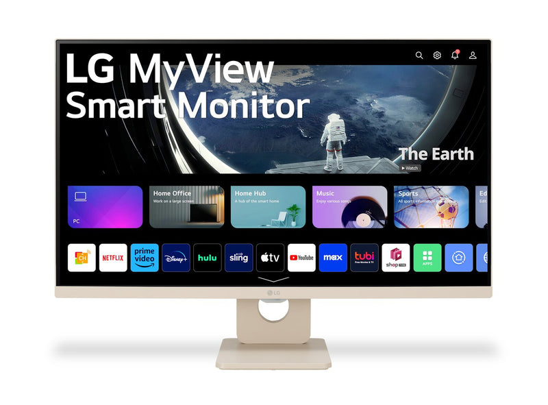 LG MyView 27\" Full HD IPS 60Hz 5ms webOS Smart Monitor (27SR50F-E) 