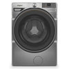["Whirlpool 5.2 Cu. Ft. Smart Front-Load Washer with FreshFlow™ Vent System - Radiant Silver - WFW5720RR"]