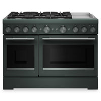 KitchenAid 6.3 Cu. Ft. 6 Burner Dual Fuel Range with Griddle – Juniper - KFDD948SJP 