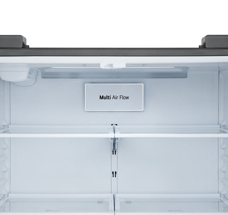 LG 33\" 25 Cu. Ft. French-Door Refrigerator with Dual Ice Makers - Stainless Steel - LF25S6330S