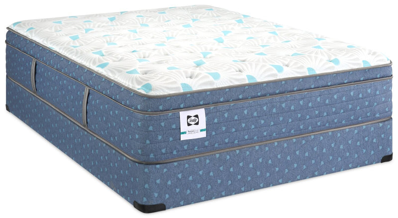 Sealy Posturepedic® Luxury Crown Jewel® Resort Mykonos Eurotop Queen Mattress Set