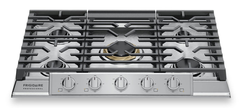 Frigidaire Professional 30\" 5-Burner Gas Cooktop - Stainless Steel - PCCG3080AS