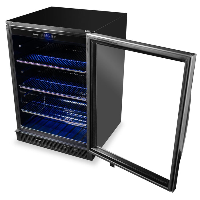 Danby 5.7 Cu. Ft. 154-Can Beverage Centre - Stainless Steel - DBC057A1BSS