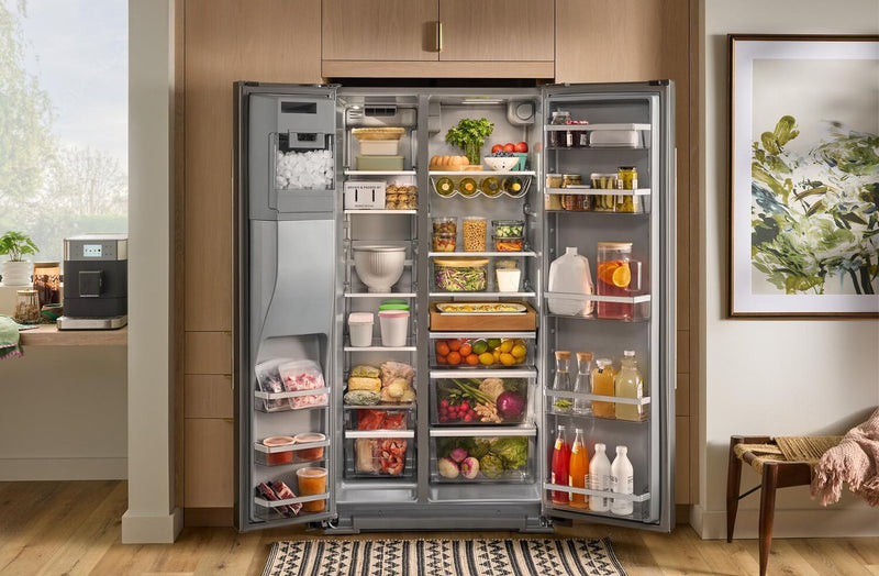 KitchenAid 36\" 21 Cu. Ft. Counter-Depth Refrigerator – Fingerprint Resistant Stainless Steel - KRSC536RPS