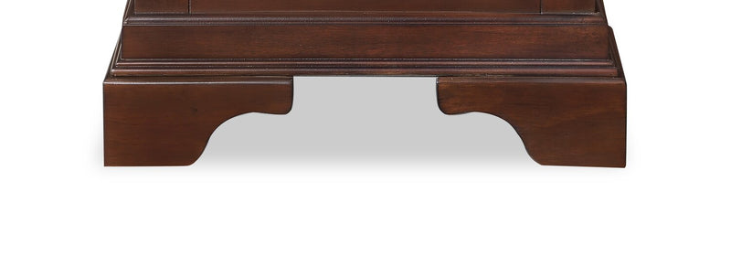 Marco Bedside 2-Drawer Nightstand, 21\"W x 24\"H - Cherry Brown