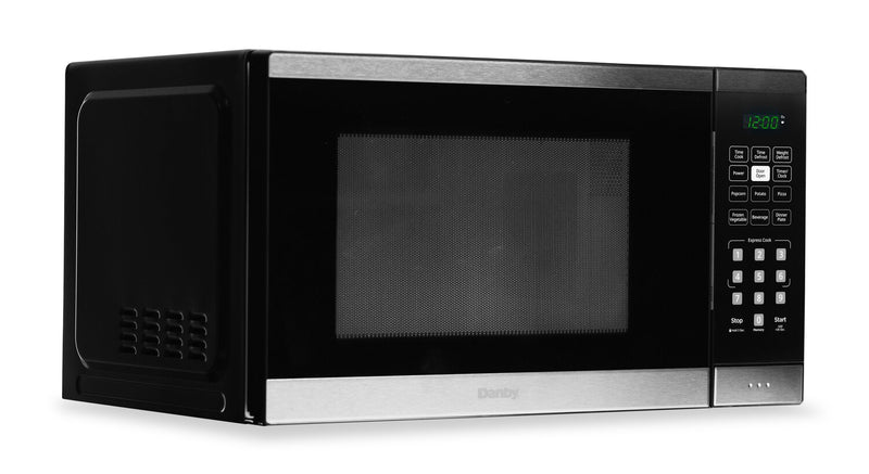 Danby 0.9 Cu. Ft. Countertop Microwave - Stainless Steel - DBMW0925BBS