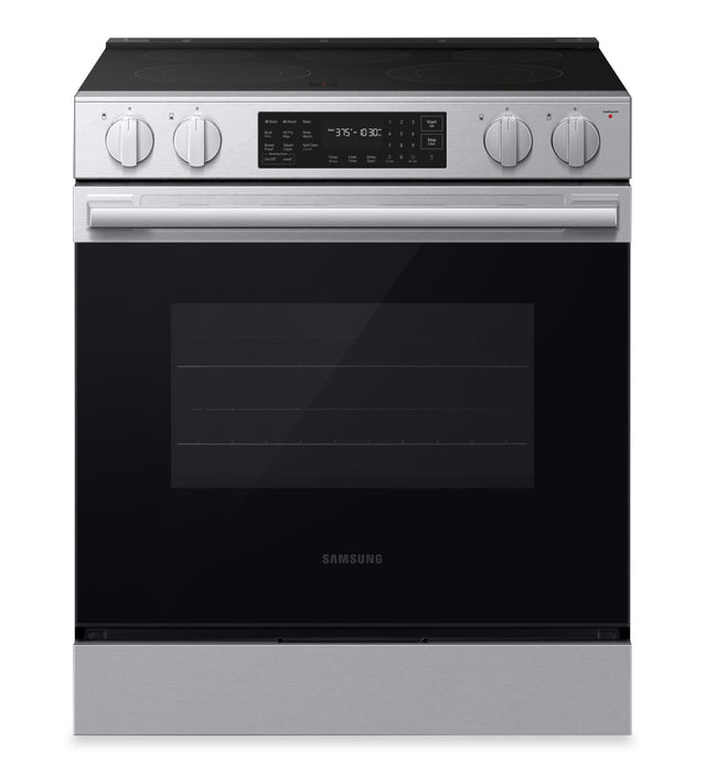 Samsung Bespoke 6.3 Cu. Ft. Slide-In Electric Range with No-Preheat Air Fry Max - NSE70H63SR