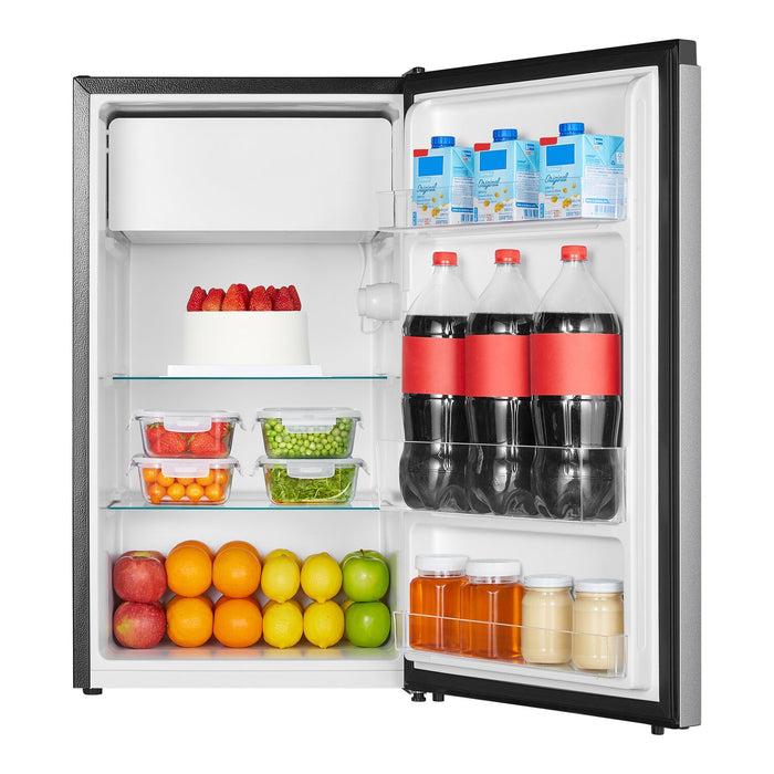 Hisense 18.7\" 4.4 Cu. Ft. Compact Refrigerator - Silver - RC44C1GSE