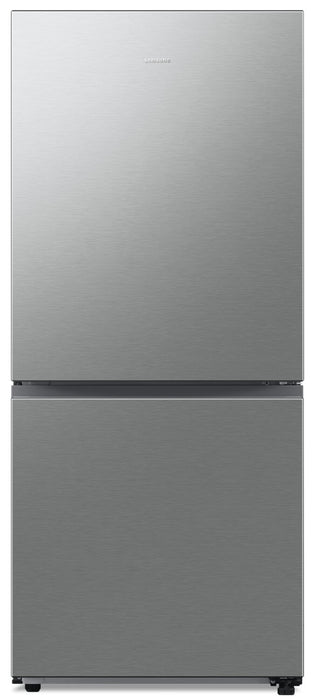 Samsung 30\" 16.2 Cu. Ft. Counter-Depth Bottom-Mount Refrigerator - Stainless-Look (SL) Finish - RB16DG6000SLAA