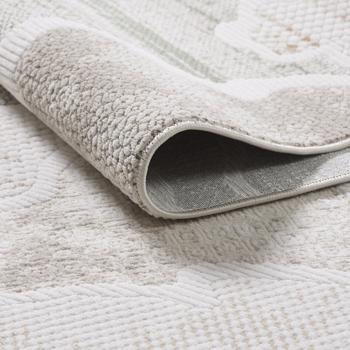 Cove Waves Multi-Colour Area Rug - 6'7\" x 9'6\"