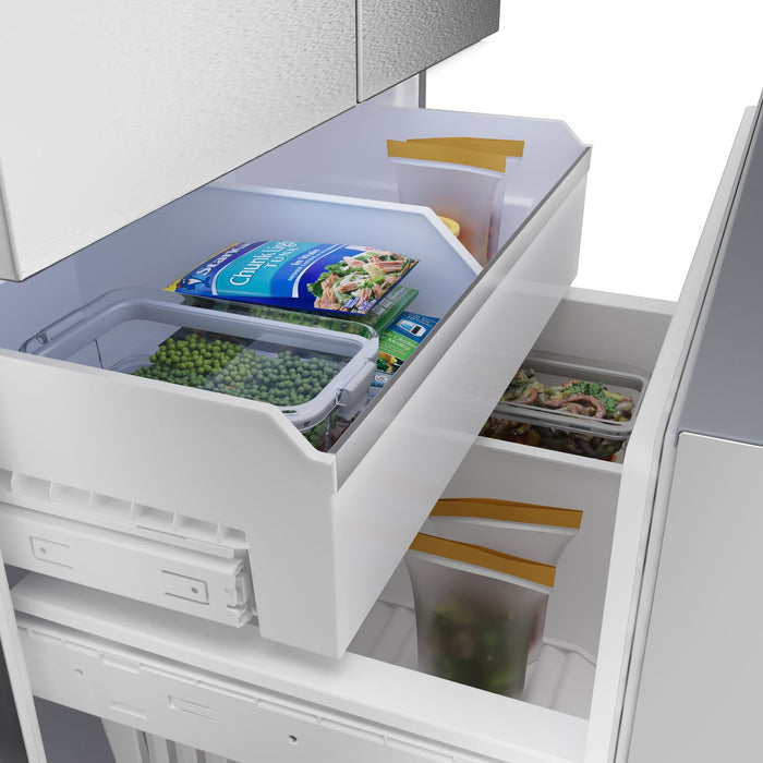 Bosch 500 Series 36\" 26 Cu. Ft. French-Door Refrigerator - Stainless Steel - B36FD52SNS
